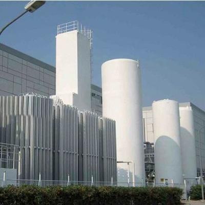 Vertikaler kryogener Speicher 1000L-5000L für flüssigen Sauerstoff/Stickstoff