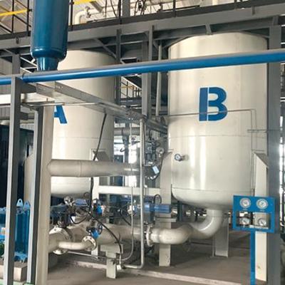 VPSA Oxygen Generator with ≥1barg Outlet Pressure ≤－60℃ Dew Point and Air Cooling for Industrial Use