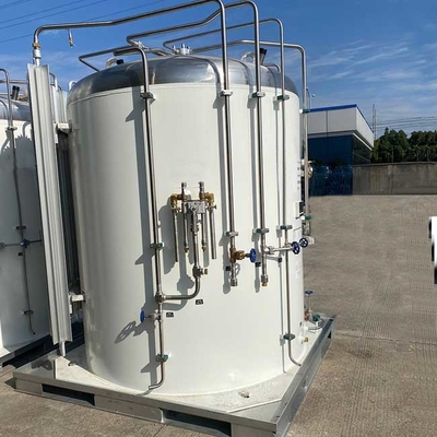Edelstahl Microbulk-Stickstoff-Behälter-kälteerzeugendes 3.4mpa Mikro Massen-5m3