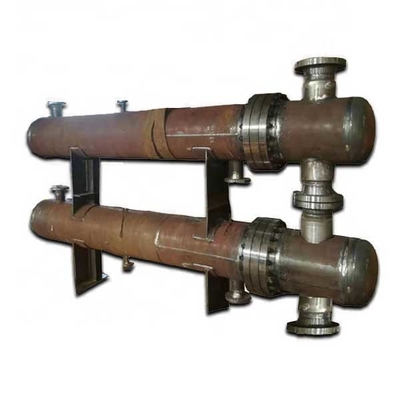 des doppelten Rohr-7.5kw Dampf-Kondensator Blatt-des Wärmetauscher-0.8-2.0mm