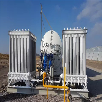 Mikromassenbehälter-kälteerzeugender flüssiger Speicher-Vergaser Microbulk-Behälter 5m3 Lo2