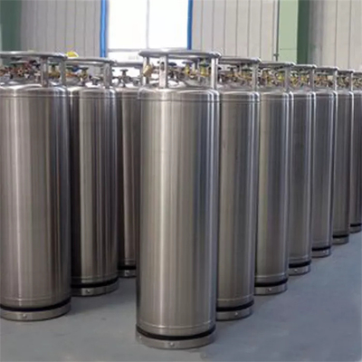 Flüssiger Sauerstoff kälteerzeugender Dewar-Zylinder-Behälter Dewar-kälteerzeugende Gasflasche