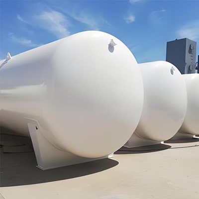 5-200m3 LNG Horizontale Kryogene Speichertank Isolierte optimale Leistung