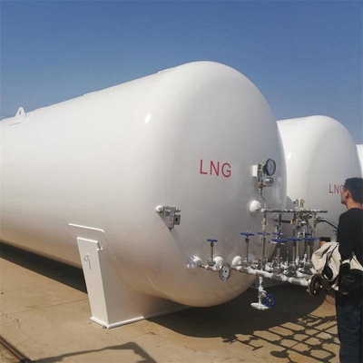 5-200m3 LNG Horizontale Kryogene Speichertank Isolierte optimale Leistung