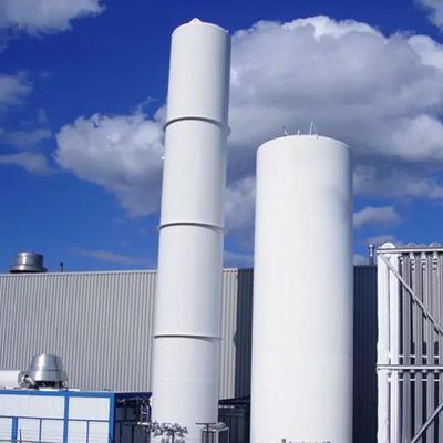 Vertikaler kryogener Speicher 1000L-5000L für flüssigen Sauerstoff/Stickstoff
