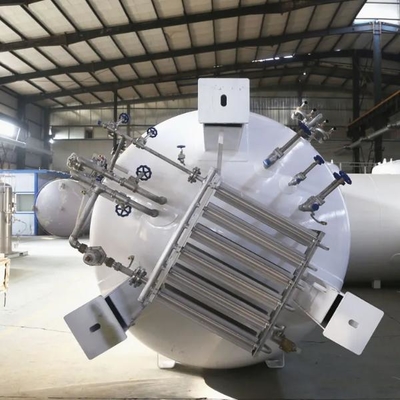 50m3 0,8Mpa horizontale Kryogene LNG-Speicher für die chemische Industrie