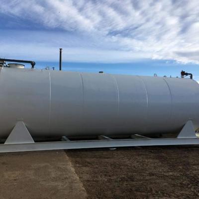 Vertikaler kryogener Lagertank 1000L Edelstahl LO2 LN2 LAr