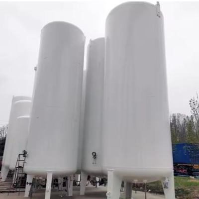 100m3 Horizontal Cryogenic Liquid N2 Storage Tank 0.8MPa