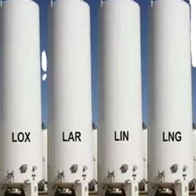 100m3 Horizontal Cryogenic Liquid N2 Storage Tank 0.8MPa