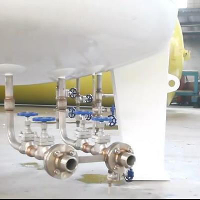 30 m3 8 Bar Kryogener Flüssigkeitsspeicher für LN2