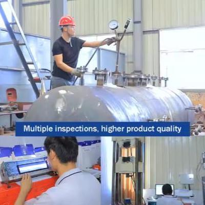 20M3 vertikaler kryogener Lagertank 1,6 MPa Druck