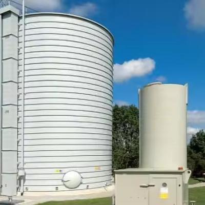 10m3 vertikaler kryogener Flüssigsauerstoffspeicher 1,6 MPa 304 Edelstahl