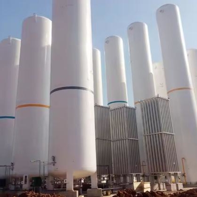 50-100 m3 Kryogener Flüssigsauerstoff-CO2-Speicherbehälter 6058mm Länge
