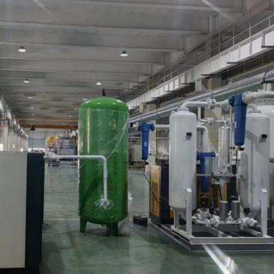 99.999% Hohe Reinheit 90nm3/Hr Glasproduktion PSA Stickstoffgenerator mit ≤-40°C Taupunkt