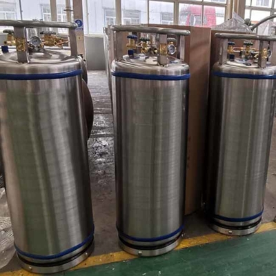 Vertikaler kälteerzeugender Dewar-Zylinder-Aluminiumisoliervakuumstickstoff-Behälter