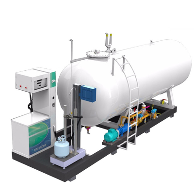 2,5 Tonnen-Flüssiggas-Tankstelle 5000 Liter 5-200 Kubikmeter-