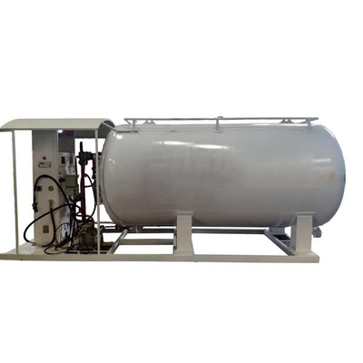 10000 Liter 50m3-Flüssiggas-Tankstelle-Gleiter-brachten 5-200cbm an