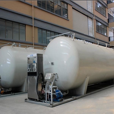 Gleiter angebrachte Stationen 2.5mpa, 50000 Liter LPG-Gleiter-Tankstelle LPG Autogas