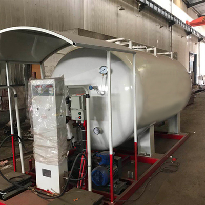 2000 Liter LPG-Gleiter-Station