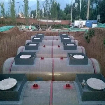 Stahl-20m3 30m3 Untergrund des doppelwandigen Öltank-Fiberglas-