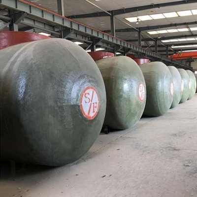 Fiberglas Untergrund 60000 Liter-Brennölsammelbehälter-doppel-wandiger 40c