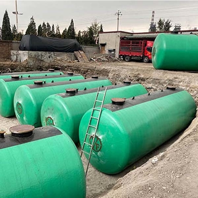 Oberirdischer unterirdischer Öl-Diesel-Kraftstoff-Lagertank horizontal