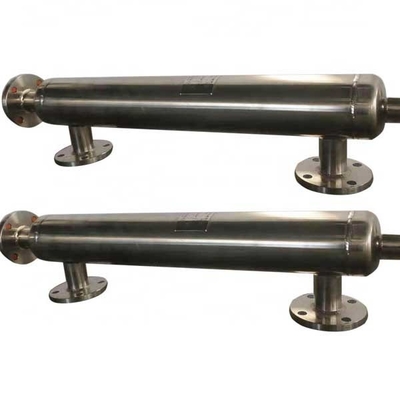 12 Doppelt-Rohr-Kondensator des Stangen-Wärmetauscher-Schiff-1.0mpa SS304