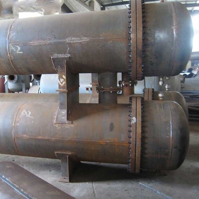 des doppelten Rohr-7.5kw Dampf-Kondensator Blatt-des Wärmetauscher-0.8-2.0mm