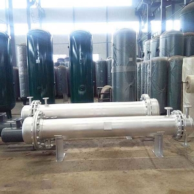 doppeltes Rohr-Blatt-Wärmetauscher-hohe Genauigkeit PTFE 1.0mpa 0.5Mpa