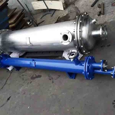 Kondensator 2.5Mpa Shell And Tube Water Cooled, SS316L-Rohr-Wärmetauscher