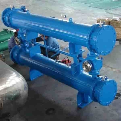 900 Aluminiumkühler Grad-Shell Tube Heat Exchangers 50C