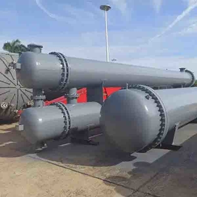 4 Mpa SS 304 Shell And Coil Evaporator 300 Grad-Röhrenaustauscher