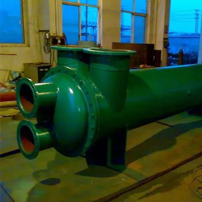 wassergekühlter Kondensator 200C Shell Tube Heat Exchanger 0.6MPA 600mm